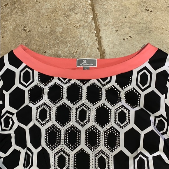 🌸 JM COLLECTION TUNIC TOP - Picture 7 of 8